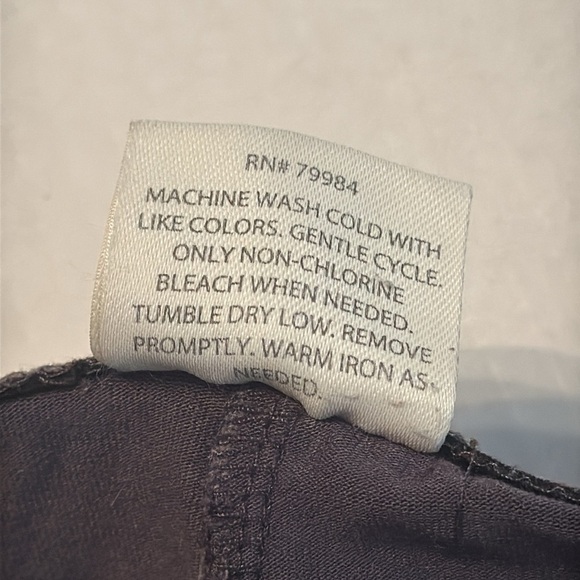 Soma Black Leopard Print Leggings Size M - Picture 7 of 9